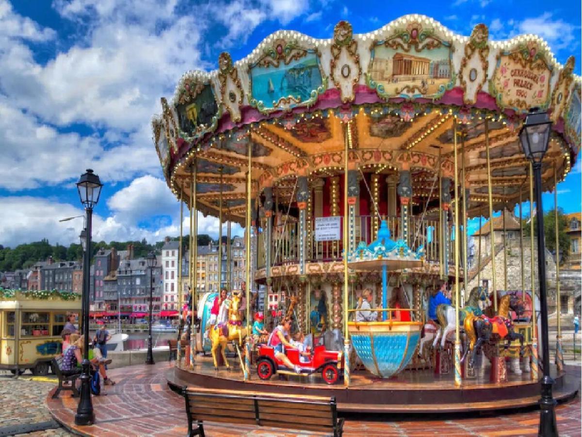 Le Havre De Paix 8 , Les Hauts De Honfleur, Piscine, Wifi Et Parking Gratuits Équemauville Eksteriør bilde